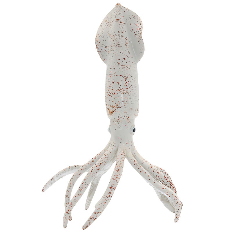 Gemini&Genius Squid Toy for Kids - Marine Animal Ocean World Toy Figure - 6 Inches Length-Sea Animal Action Figure Toy for Kids - Image 1
